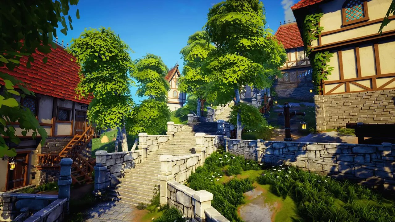 Stylized Village - Modular Stylized Village Environment📱 - изображение 3